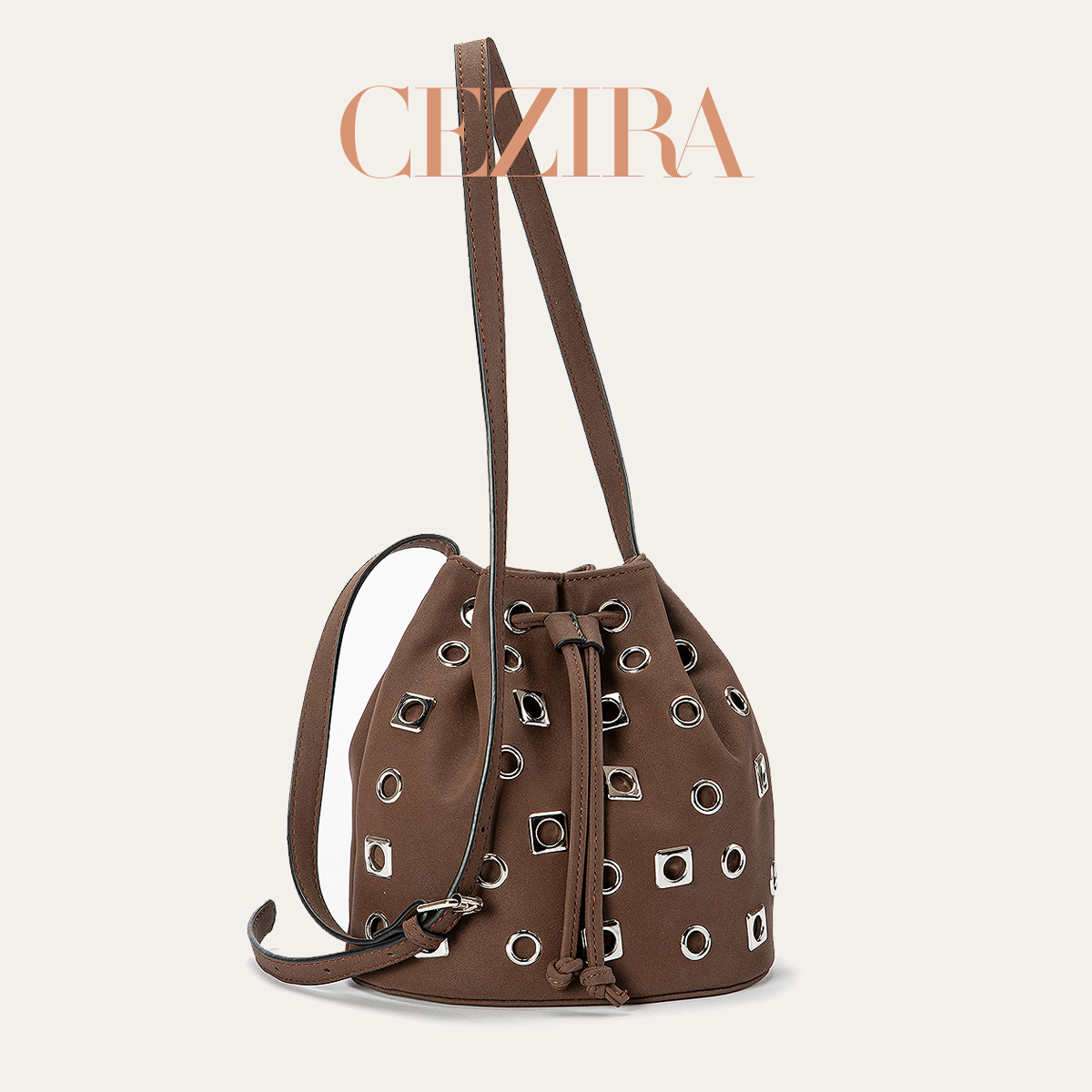 Luxury Bags Vegan Leather - CR Women Luxury Punk Hollow Out