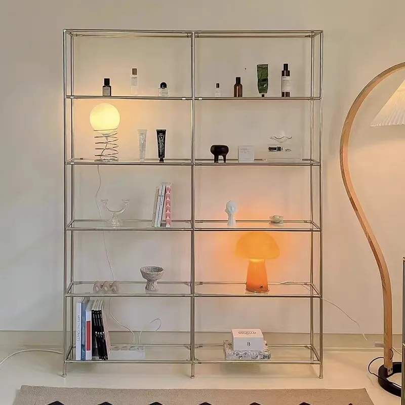Luxury Bags And Shoes - Medieval stainless steel shelf storage rack
