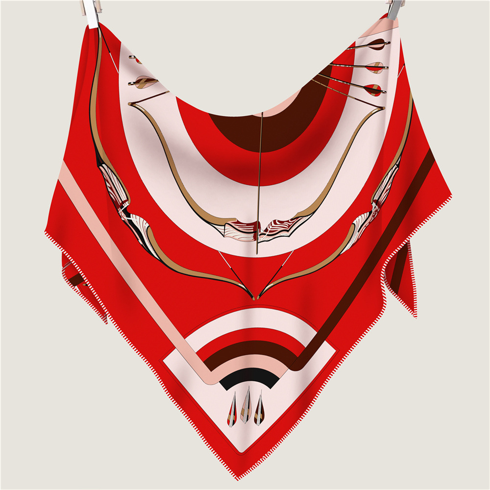 Luxury Bags Hong Kong - Triangle Cashmere Silk Scarf Luxury Women