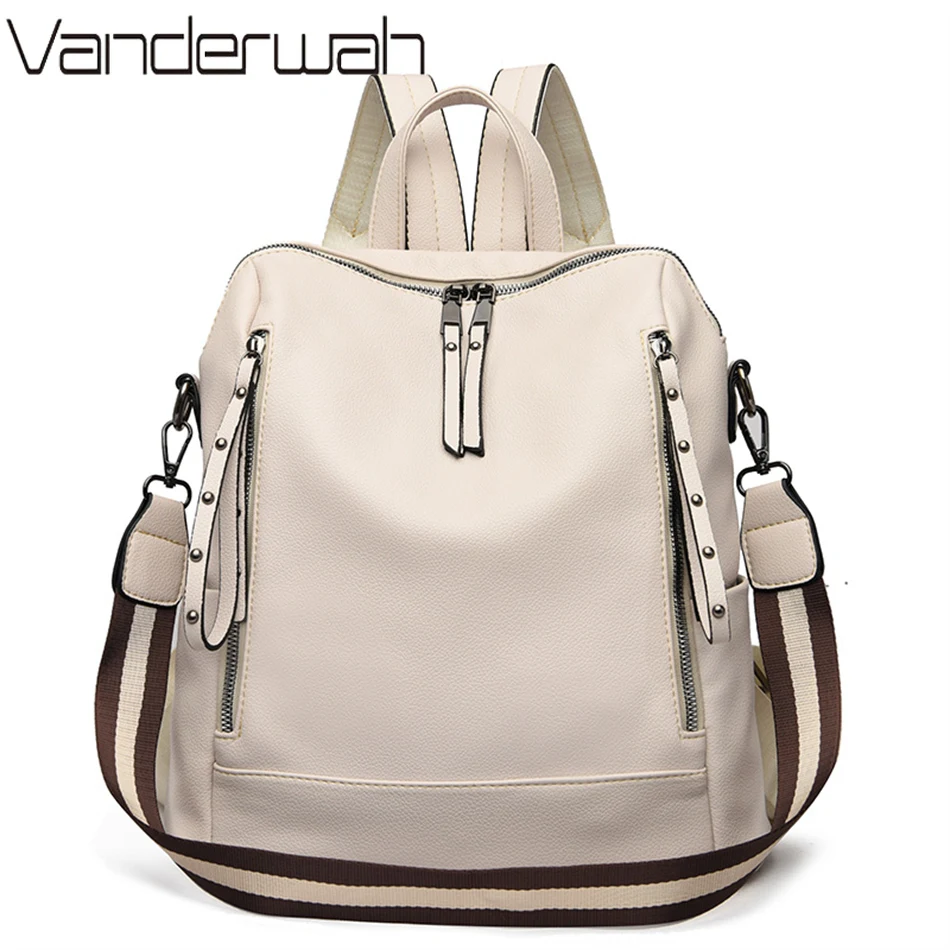 Discount Luxury Bags - Brand Luxury Backpacks Soft Leather Waterproof