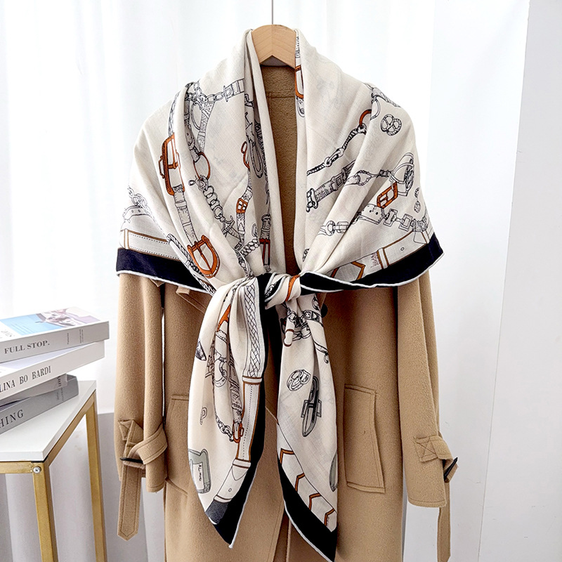 Winter Warm Scarf Rolled Edges - Luxury Bags Hong Kong recension och pris