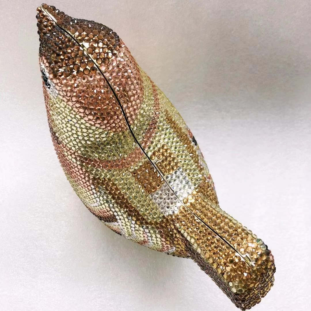 Bird Diamond Evening Bag Clutc - Luxury Bags White recension och pris