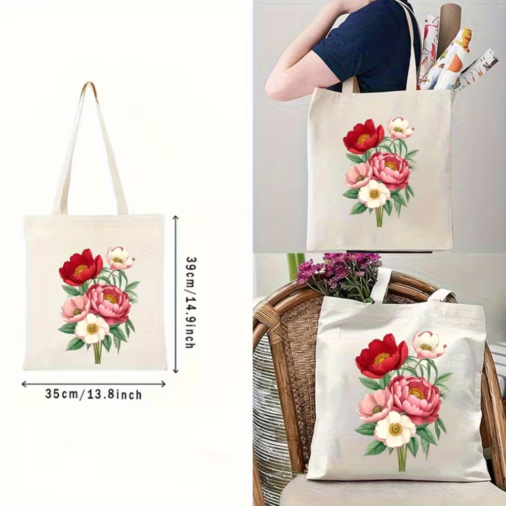 Tote Bag, Unisex Shoulder Bag, - Luxury Bags White recension och pris