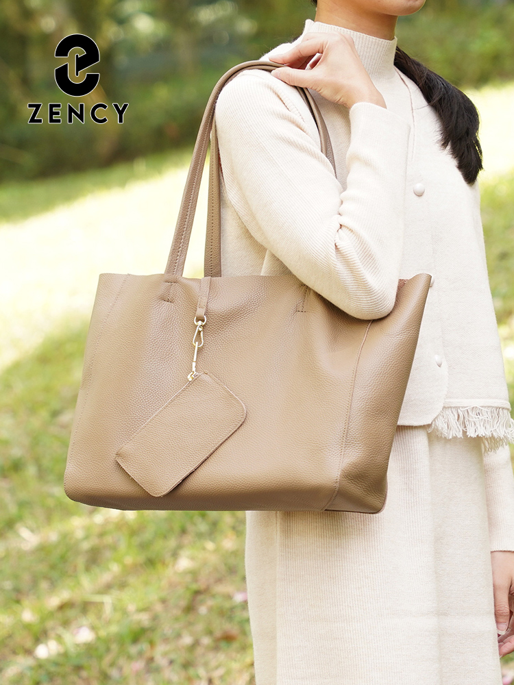 Zency Genuine Leather Large To - Discount Luxury Bags recension och pris