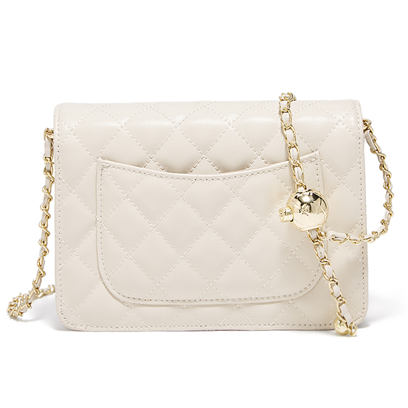 FOXER 2026 Women White Quilted - Luxury Bags White recension och pris