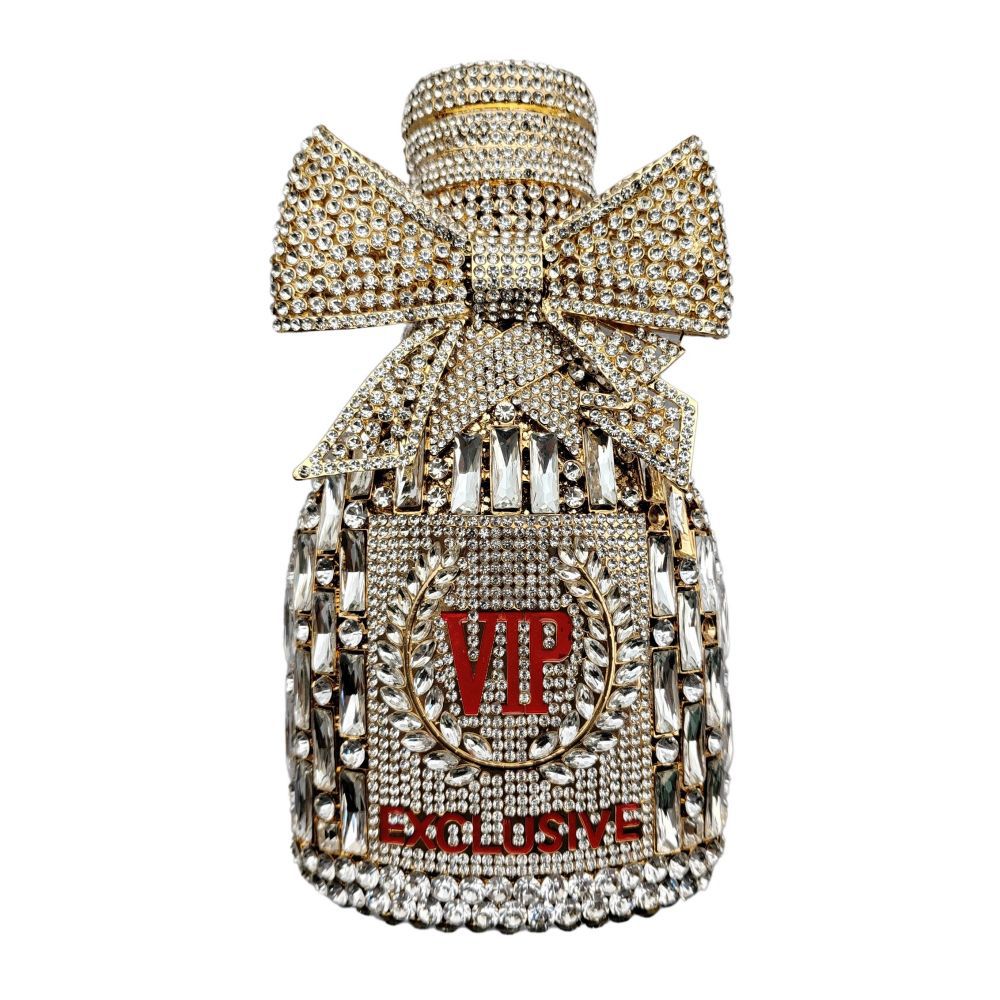 Champagne Bottle Bow Champagne - Luxury Bags Affordable recension och pris
