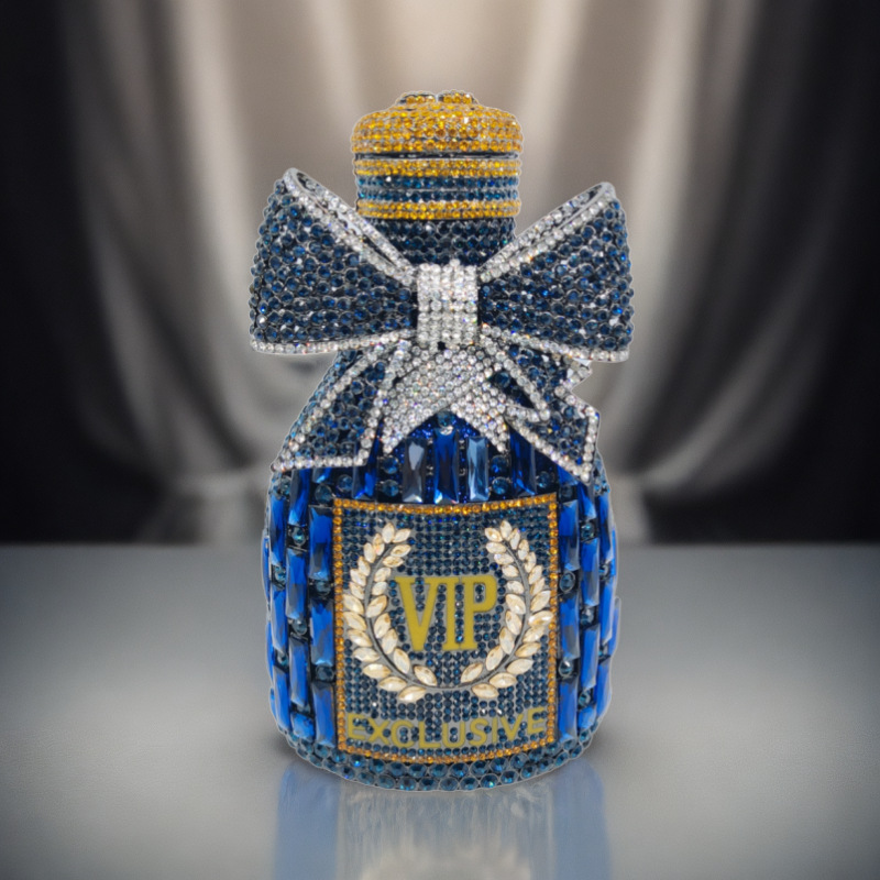 Champagne Bottle Bow Champagne - Luxury Bags Affordable recension och pris