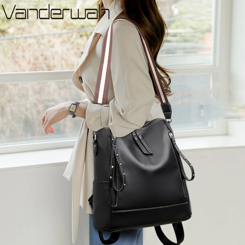 Brand Luxury Backpacks Soft Le - Discount Luxury Bags recension och pris