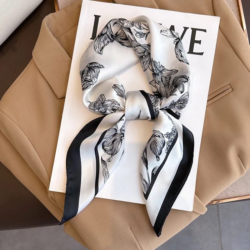 70*70cm Luxury Floral Print Si - Discount Luxury Bags recension och pris
