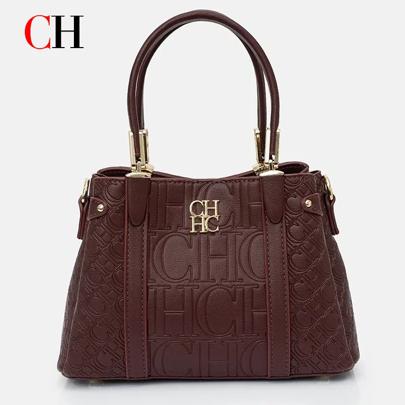 CH Women's Monogram Embossed T - Tote Bag Leather Monogram recension och pris