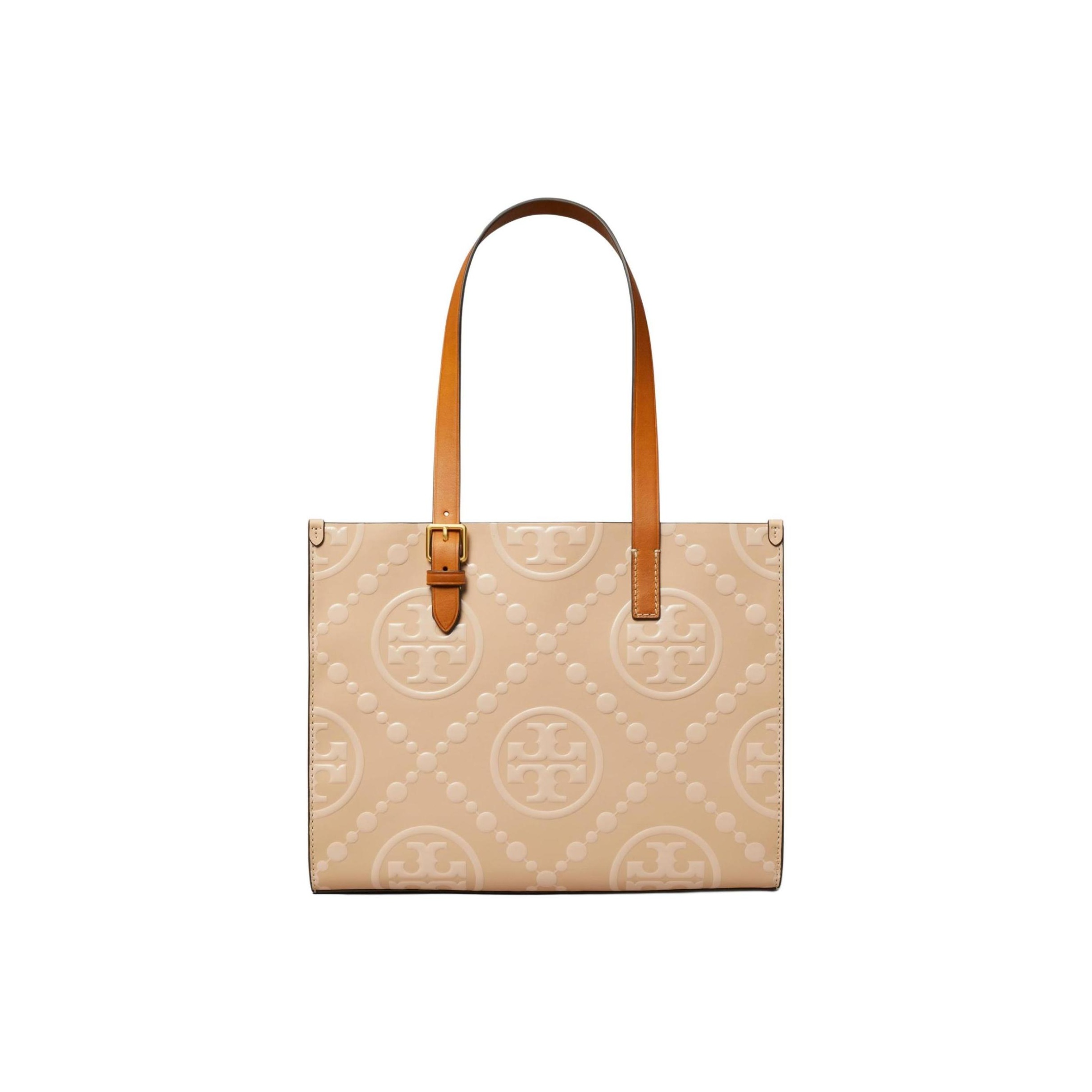 TORY BURCH Tory Burch T Monogr - Tote Bag Leather Monogram recension och pris