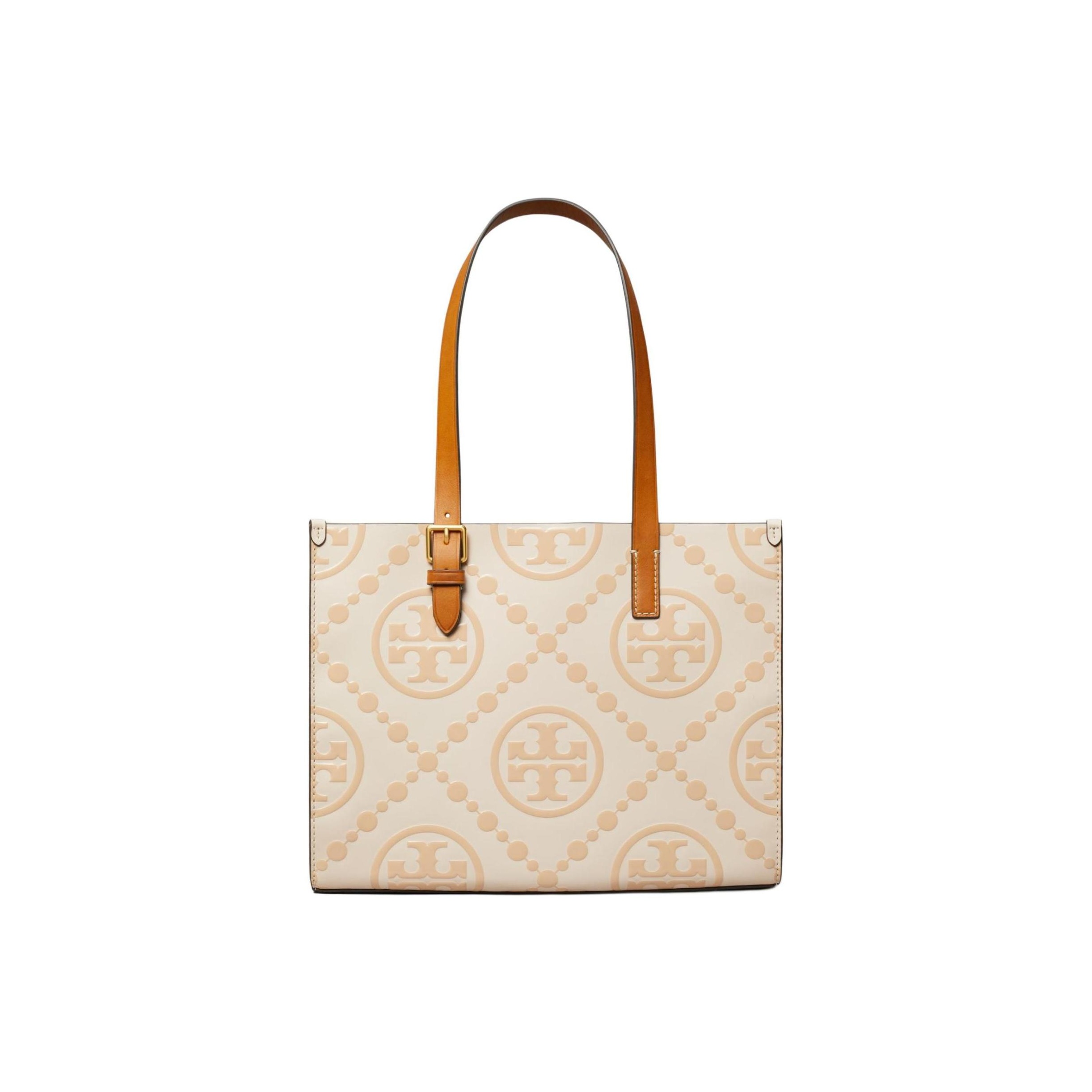 TORY BURCH Tory Burch T Monogr - Tote Bag Leather Monogram recension och pris