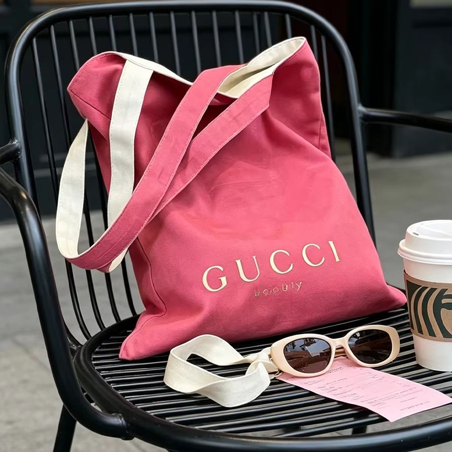 GUCCIs bag Women Canvas Tote B - Luxury Bags White recension och pris