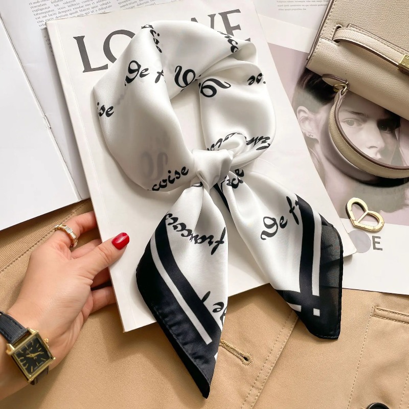 Women Luxury Silk Satin Square - Discount Luxury Bags recension och pris